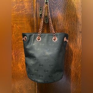 Kenzo Bucket Bag - Vintage with Rose Gold Chain